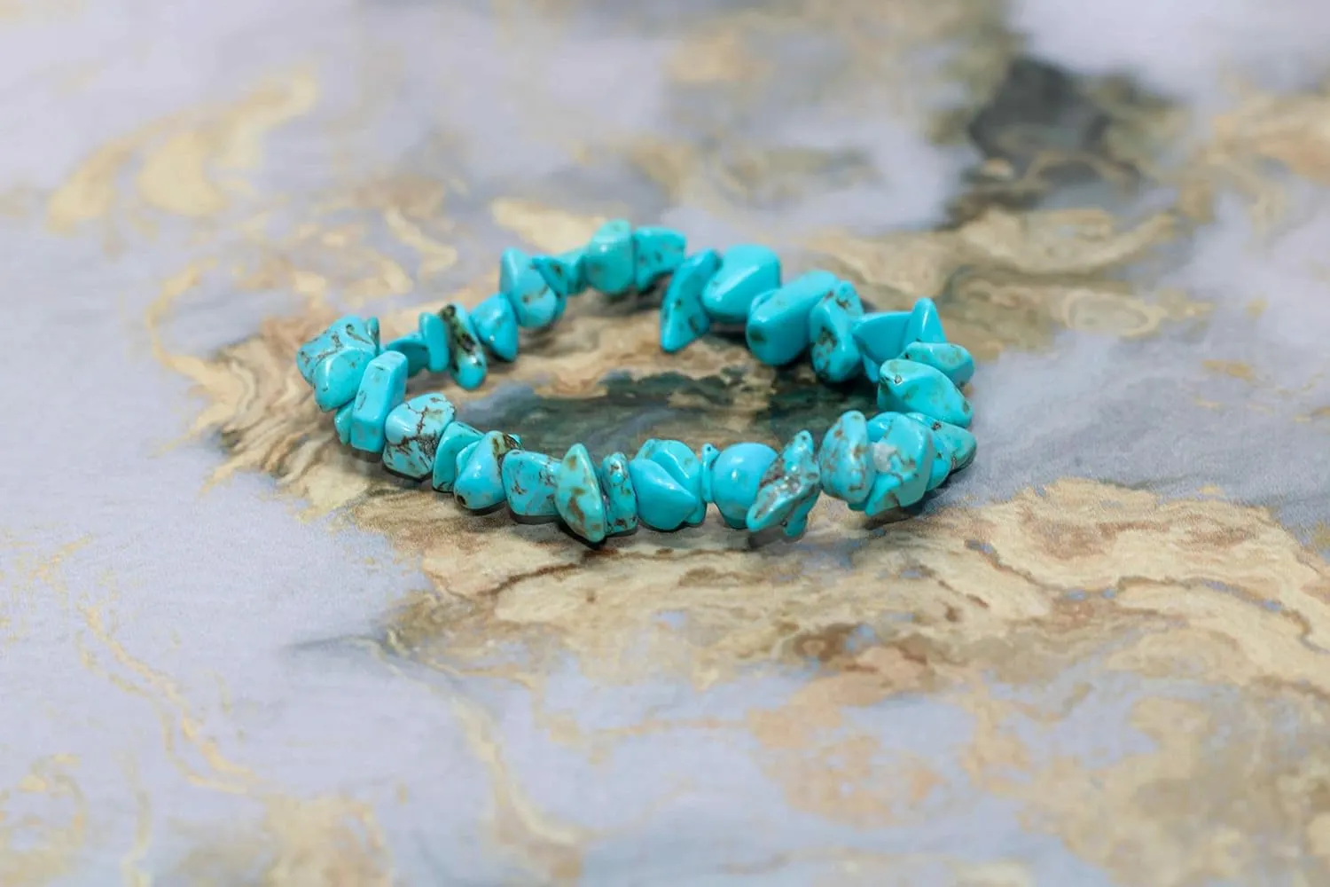 Turquoise Bracelet for Women | Turquoise Bead Bracelets | Turquoise Jewelry for Women | Chunky Turquoise Jewelry |