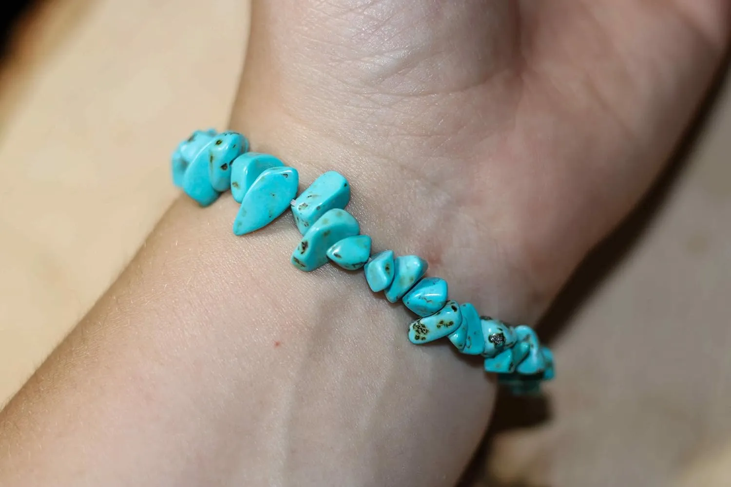 Turquoise Bracelet for Women | Turquoise Bead Bracelets | Turquoise Jewelry for Women | Chunky Turquoise Jewelry |
