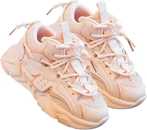 Unisex Child Sneakers Non Slip Running Walking Shoes Breathable Lightweight Athletic Shoes for Gym Athletic Sport