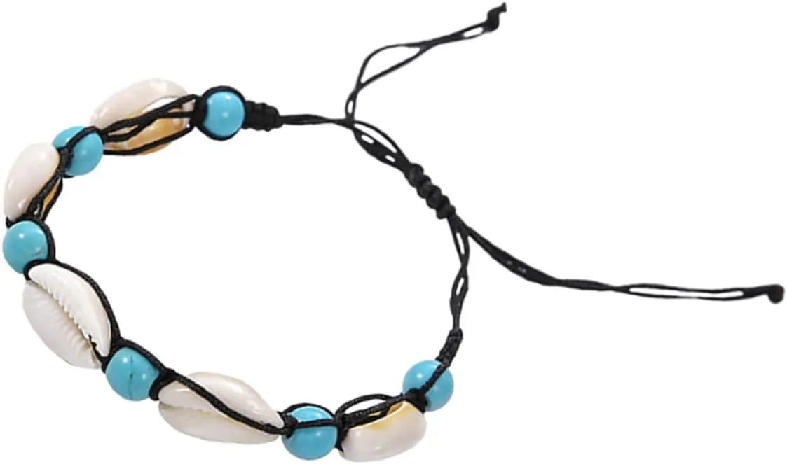 VALICLUD Boho Anklet Chain Shell Foot Jewelry for Women Accessory Fashionable Anklet Ankle Jewelry