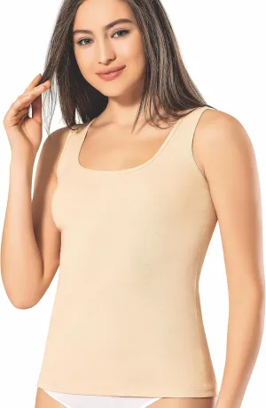 VAVONNE Camisole for Women, All Cotton, Airy Soft Comfy Tank Tops Cami Undershirt