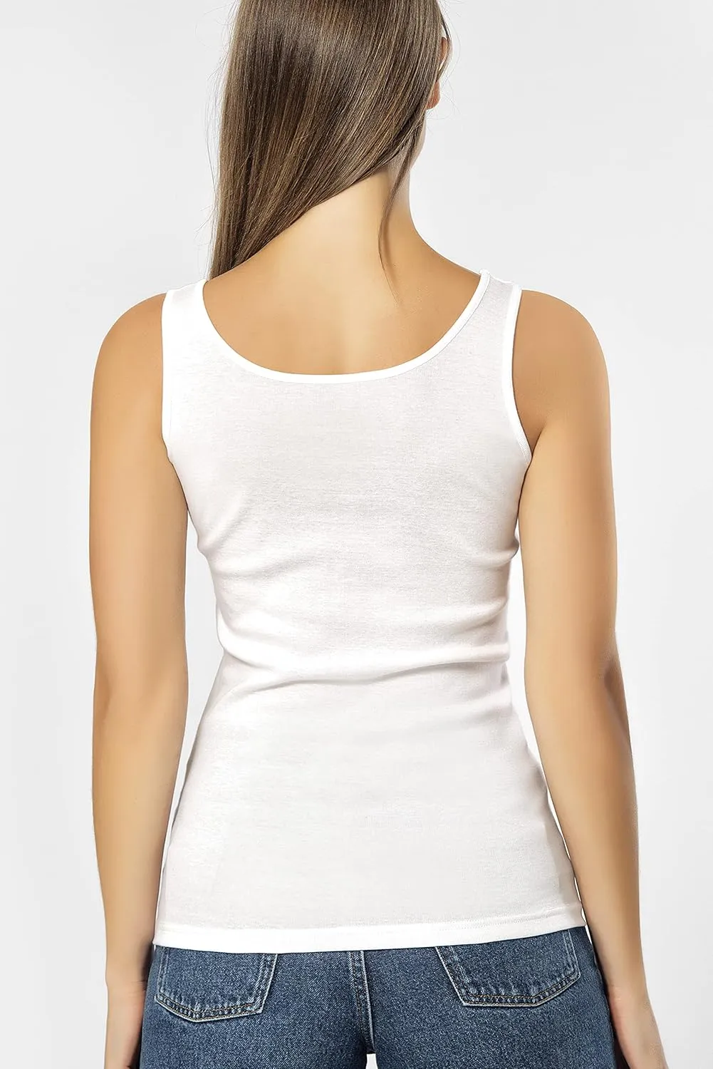 VAVONNE Camisole for Women, All Cotton, Airy Soft Comfy Tank Tops Cami Undershirt
