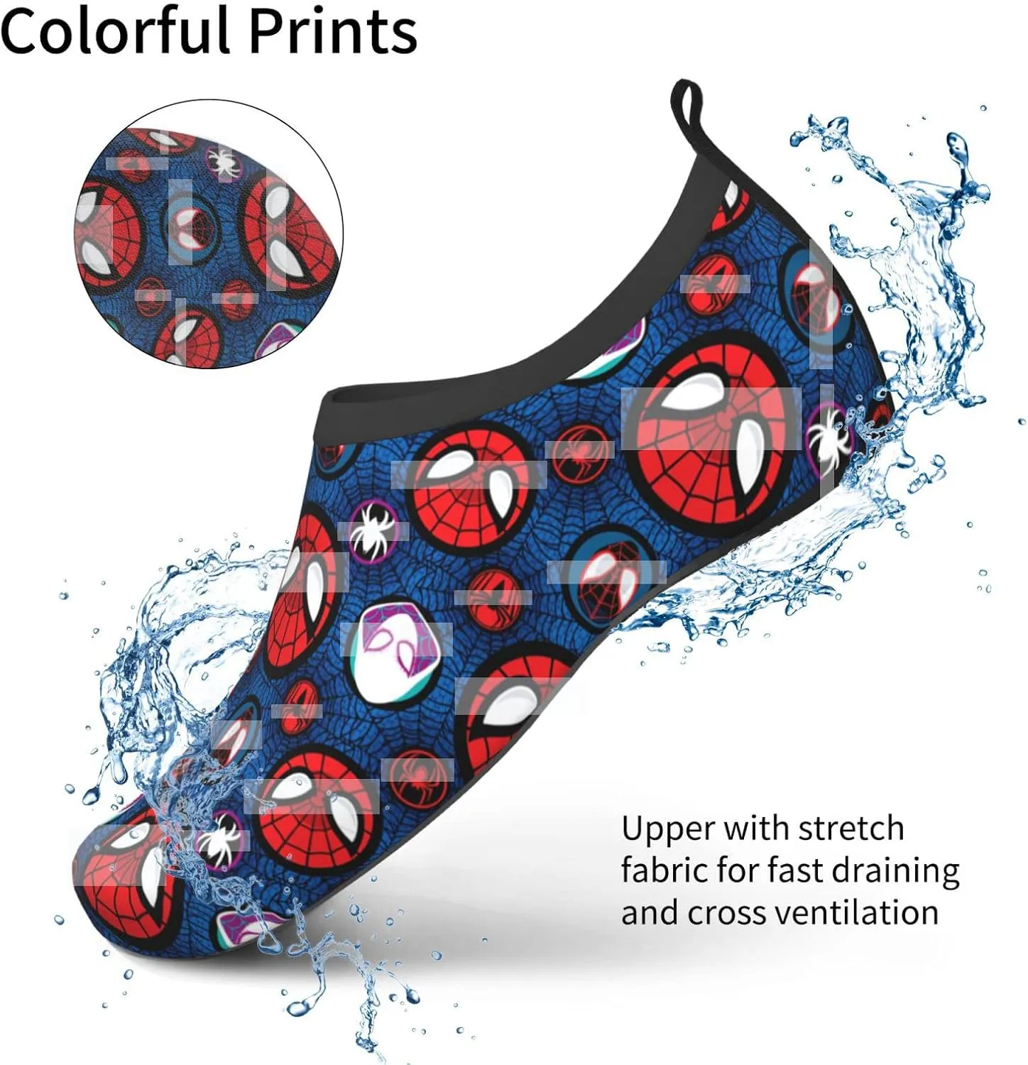 Water Shoes for Boy Girl Quick-Dry Aqua Socks Swim Beach Yuga Exercise Wear Sport Pool Camping Must Haves Youth Size