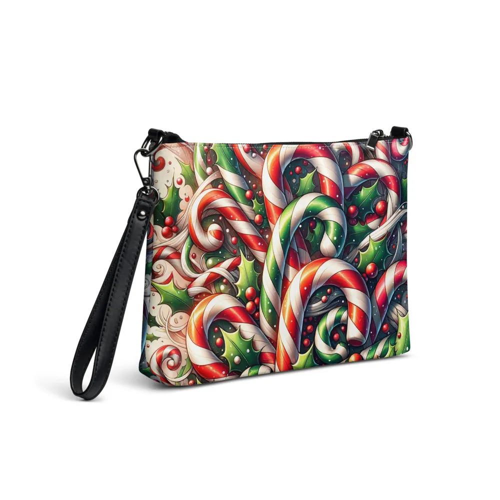 Whimsical Winter Wear Crossbody Bag