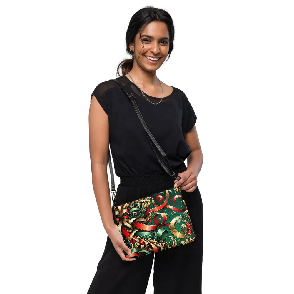 Whimsical Winter Wear Crossbody Bag