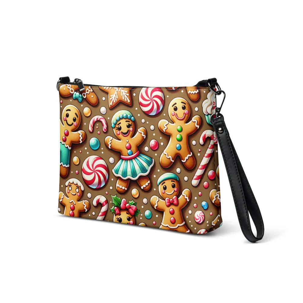 Whimsical Winter Wear Crossbody Bag