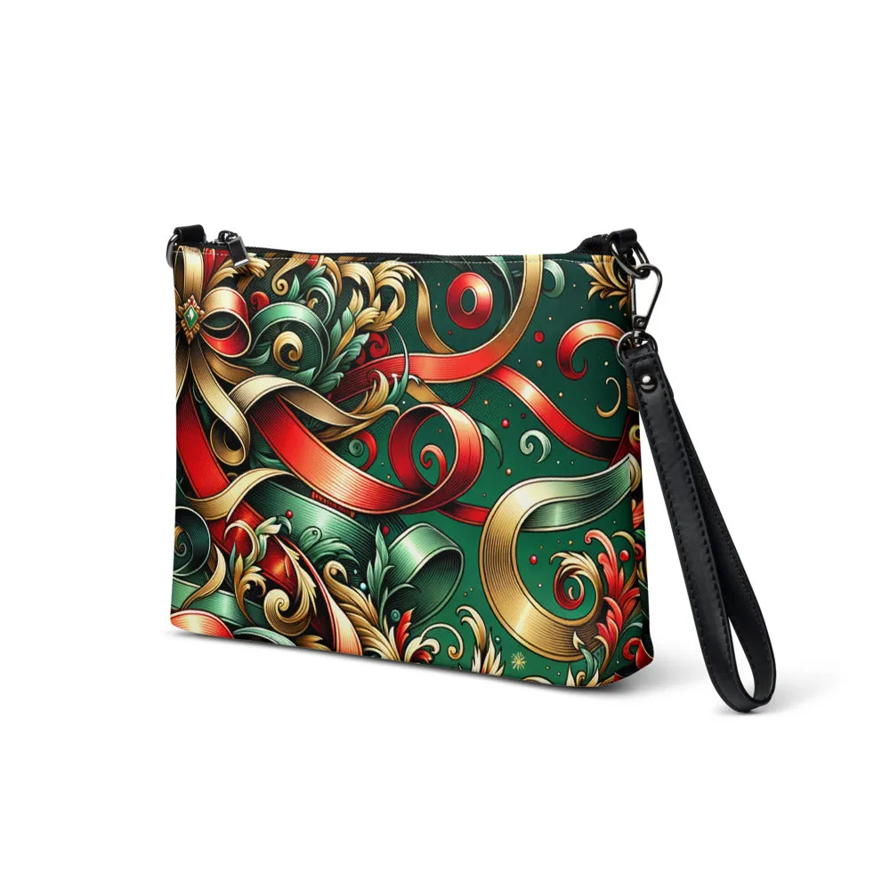Whimsical Winter Wear Crossbody Bag