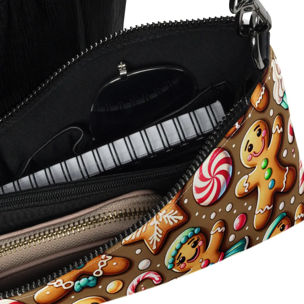 Whimsical Winter Wear Crossbody Bag