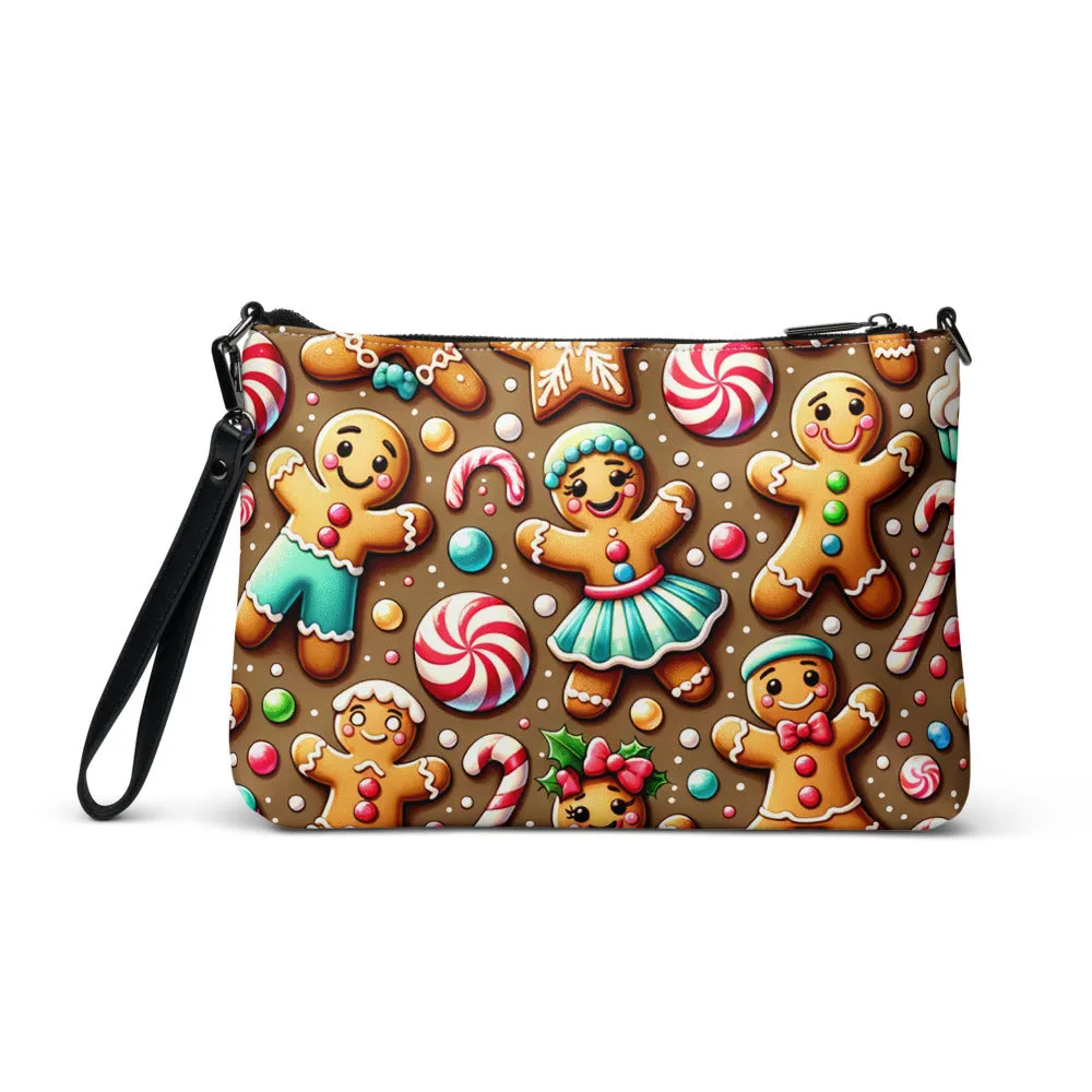Whimsical Winter Wear Crossbody Bag