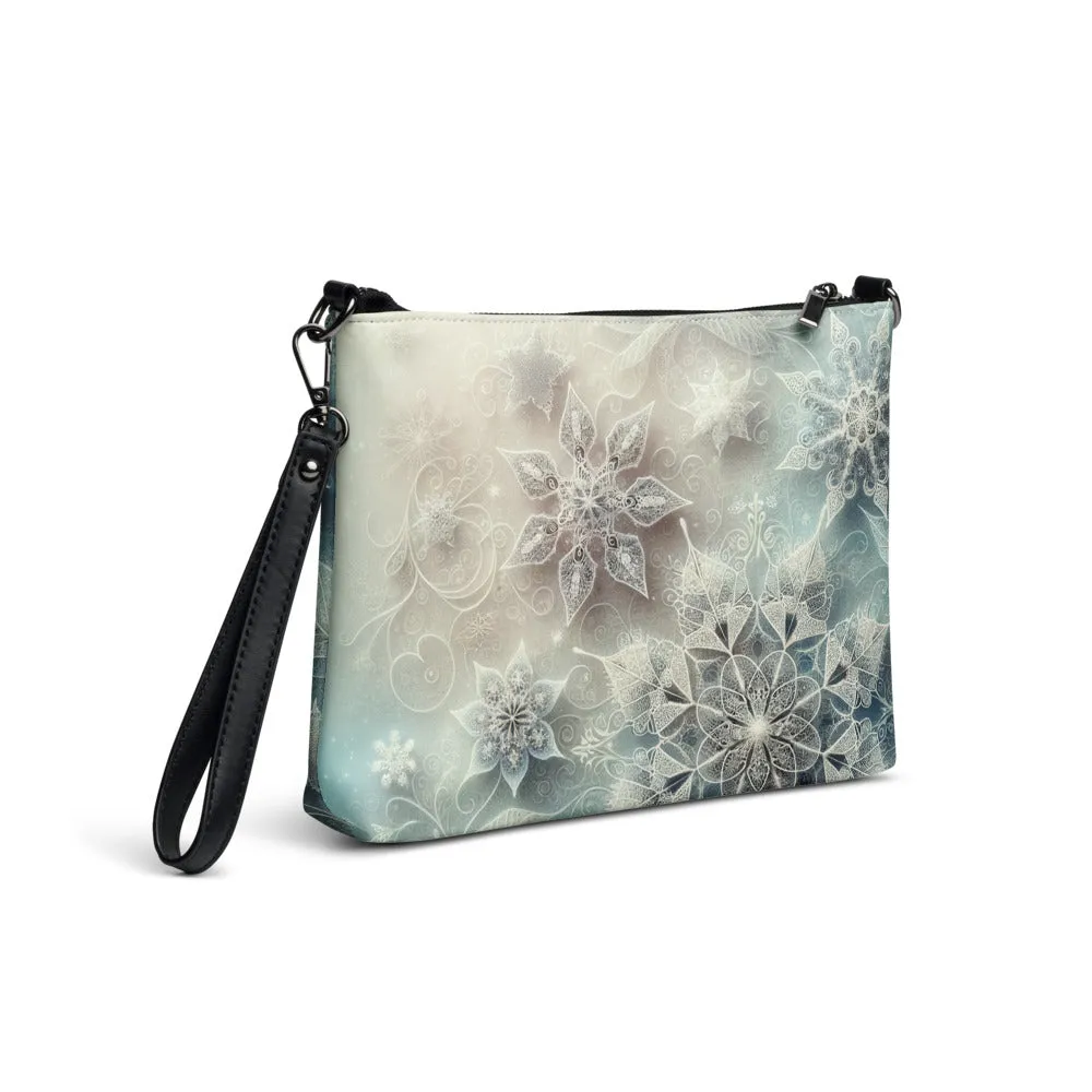 Whimsical Winter Wear Crossbody Bag