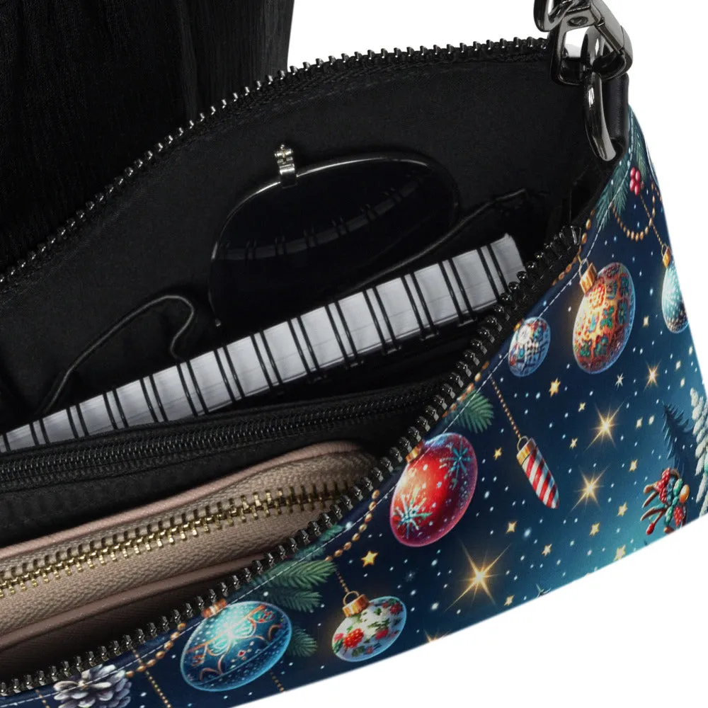 Whimsical Winter Wear Crossbody Bag