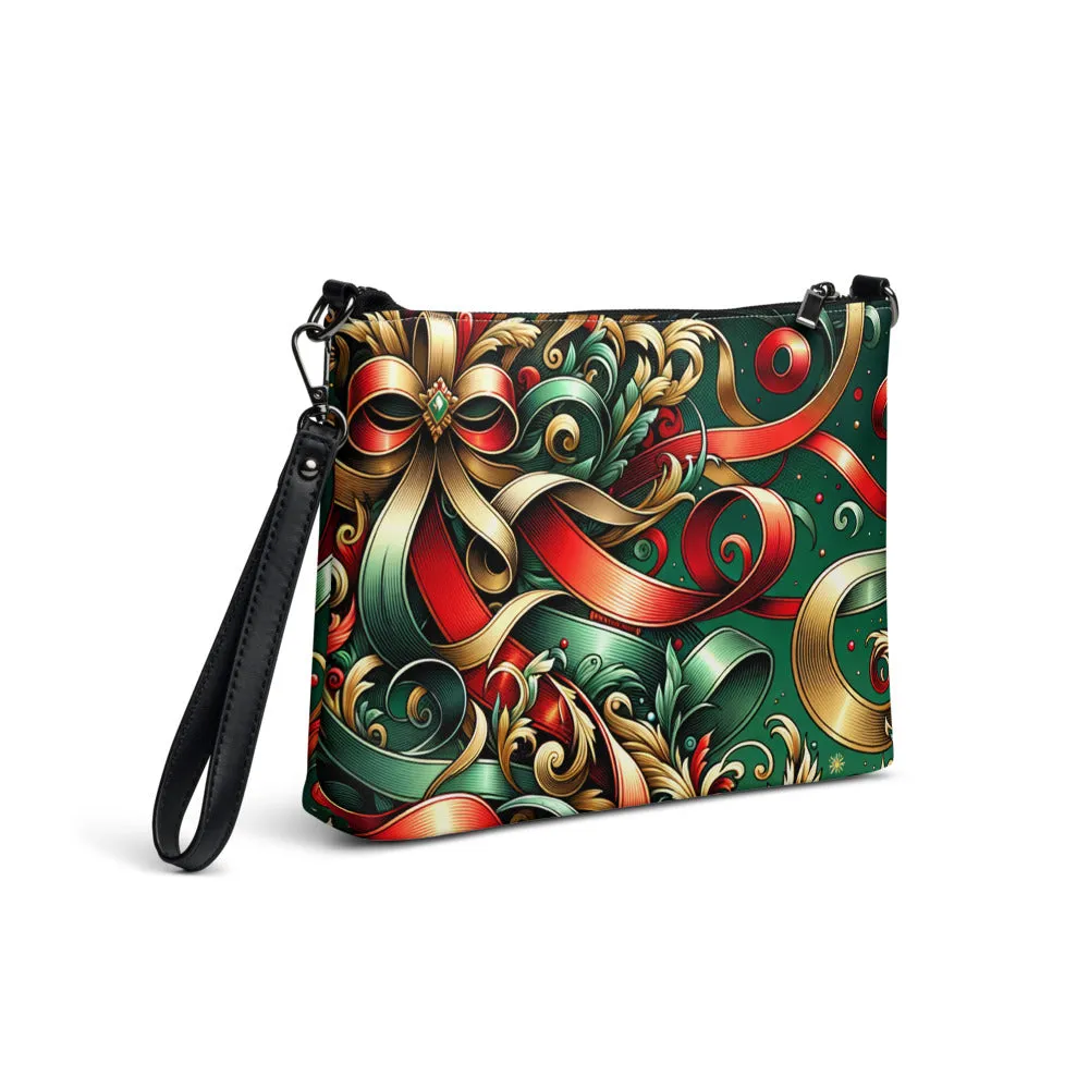 Whimsical Winter Wear Crossbody Bag