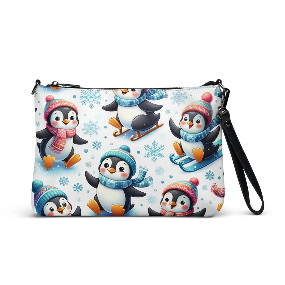 Whimsical Winter Wear Crossbody Bag