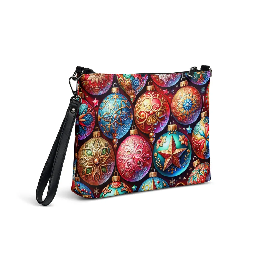 Whimsical Winter Wear Crossbody Bag
