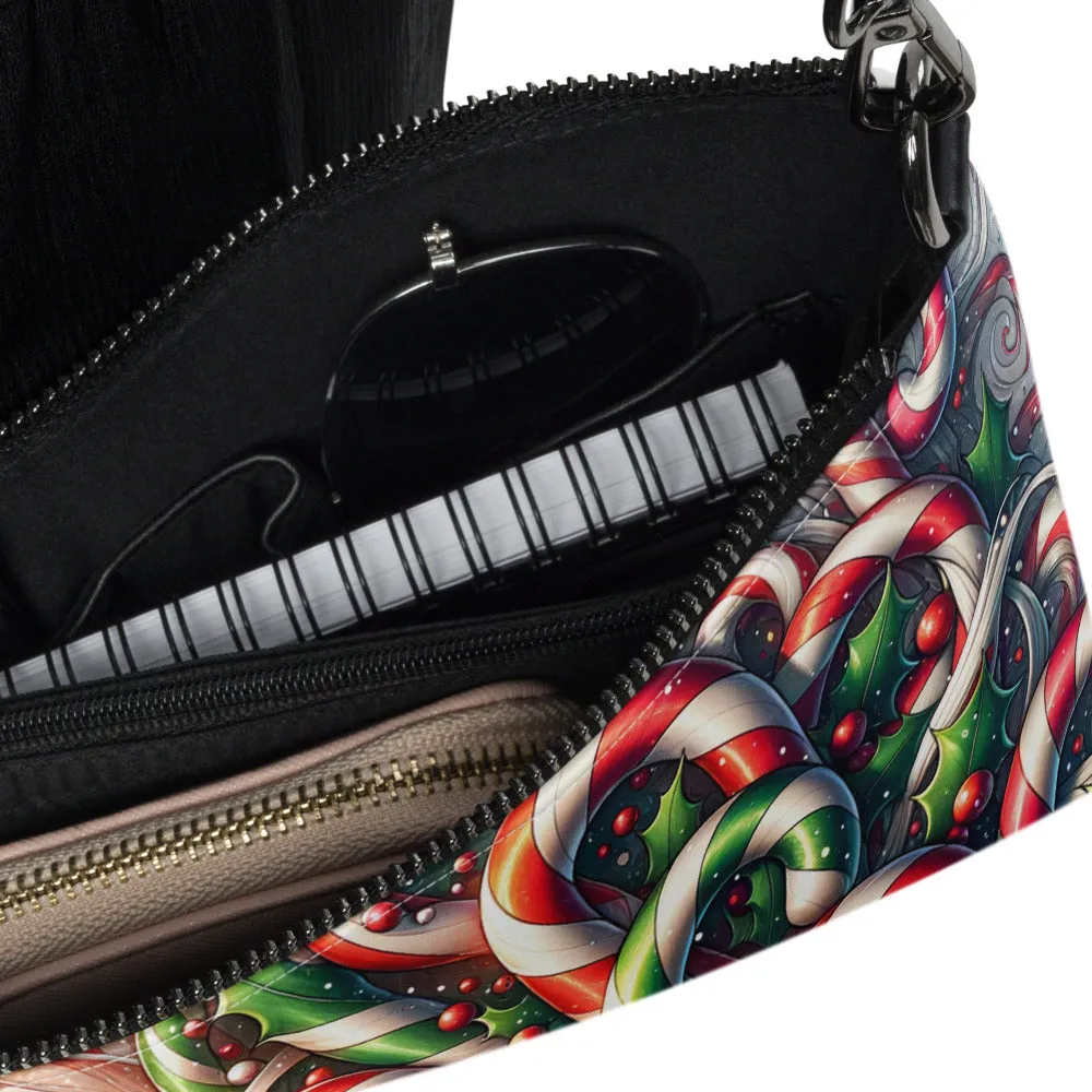 Whimsical Winter Wear Crossbody Bag