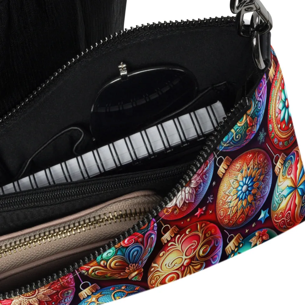 Whimsical Winter Wear Crossbody Bag