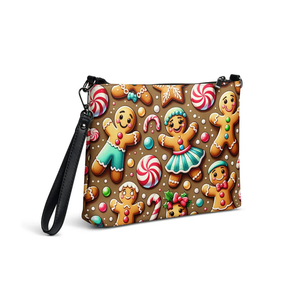 Whimsical Winter Wear Crossbody Bag