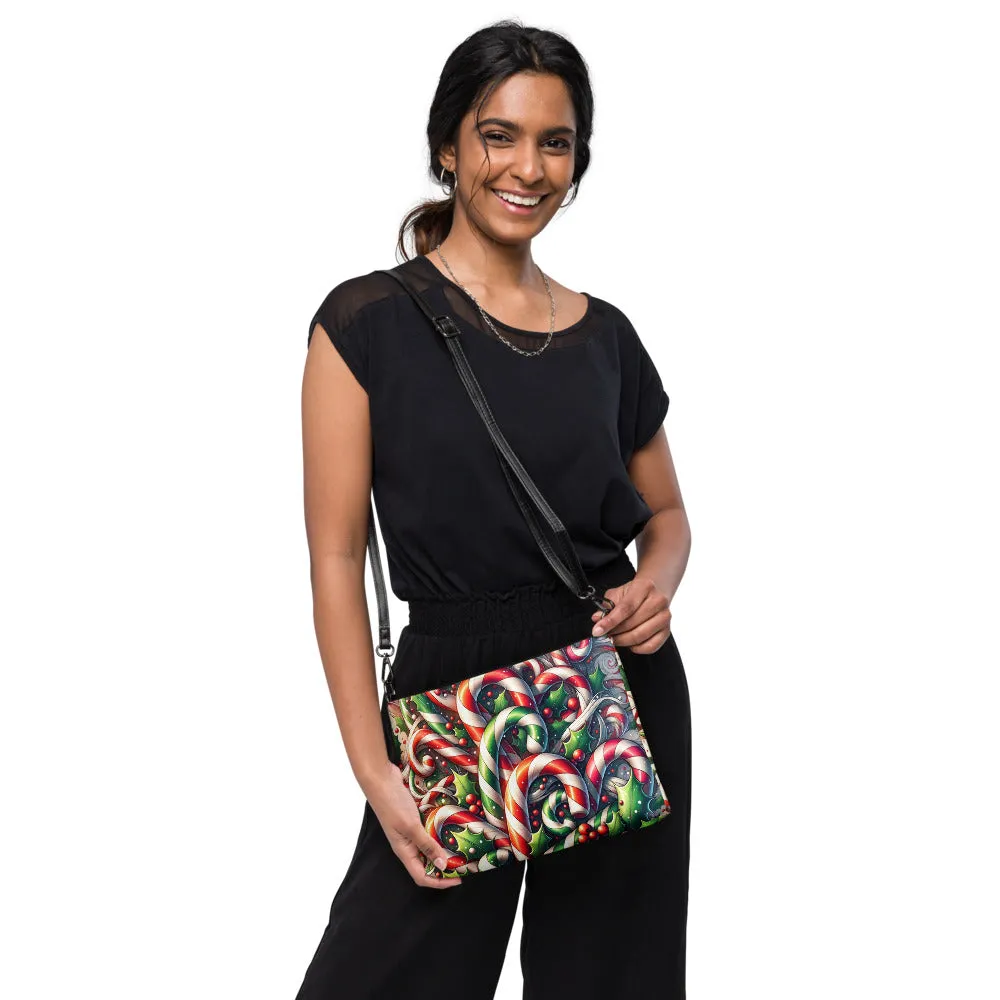 Whimsical Winter Wear Crossbody Bag