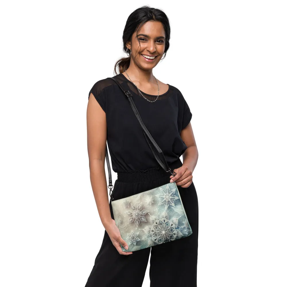 Whimsical Winter Wear Crossbody Bag