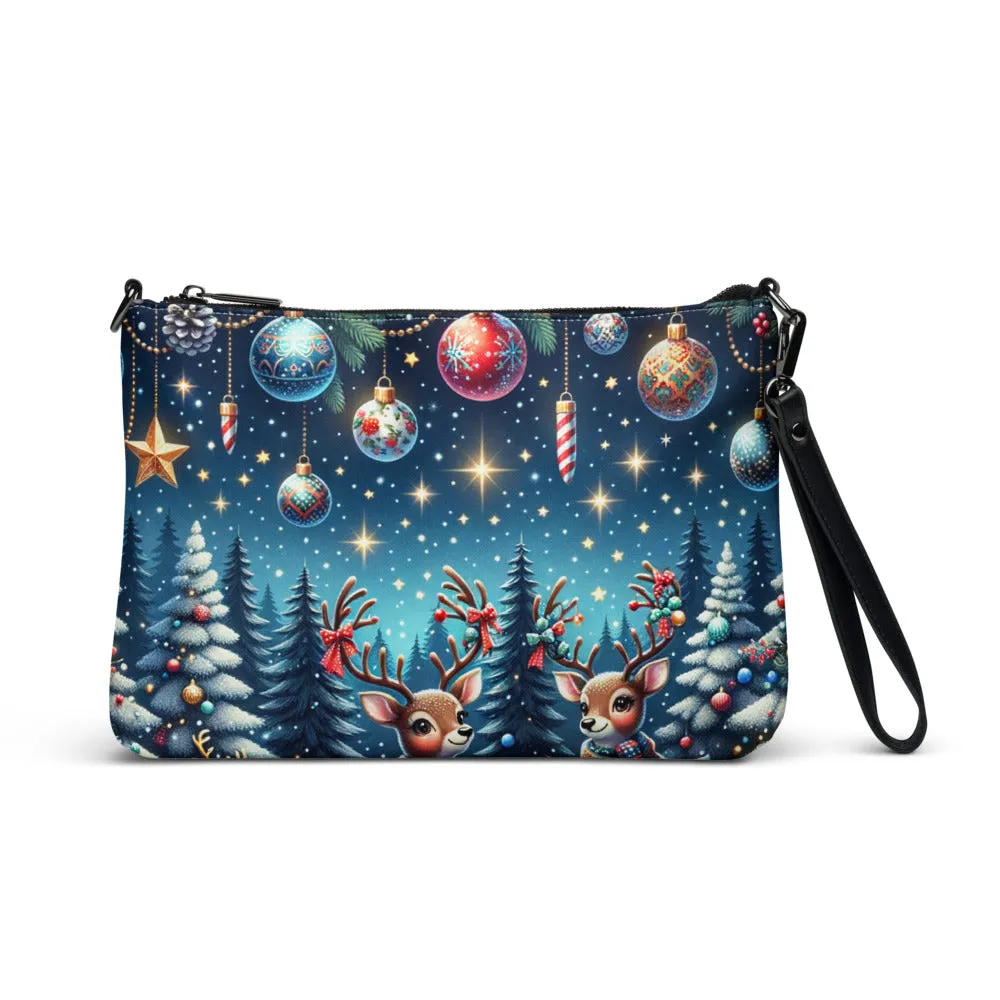 Whimsical Winter Wear Crossbody Bag