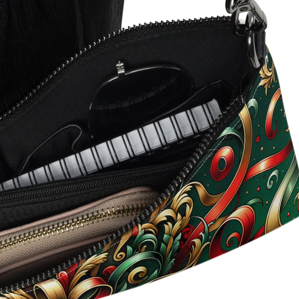 Whimsical Winter Wear Crossbody Bag
