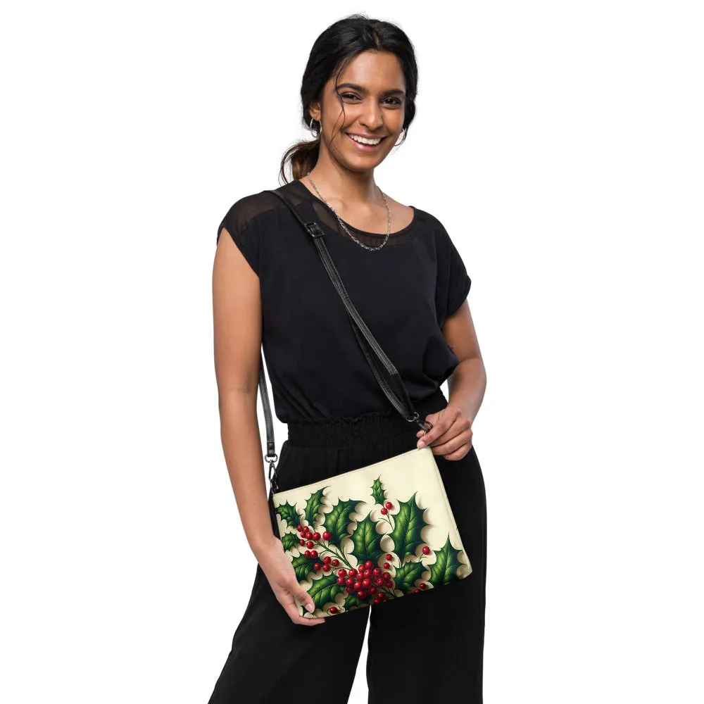 Whimsical Winter Wear Crossbody Bag