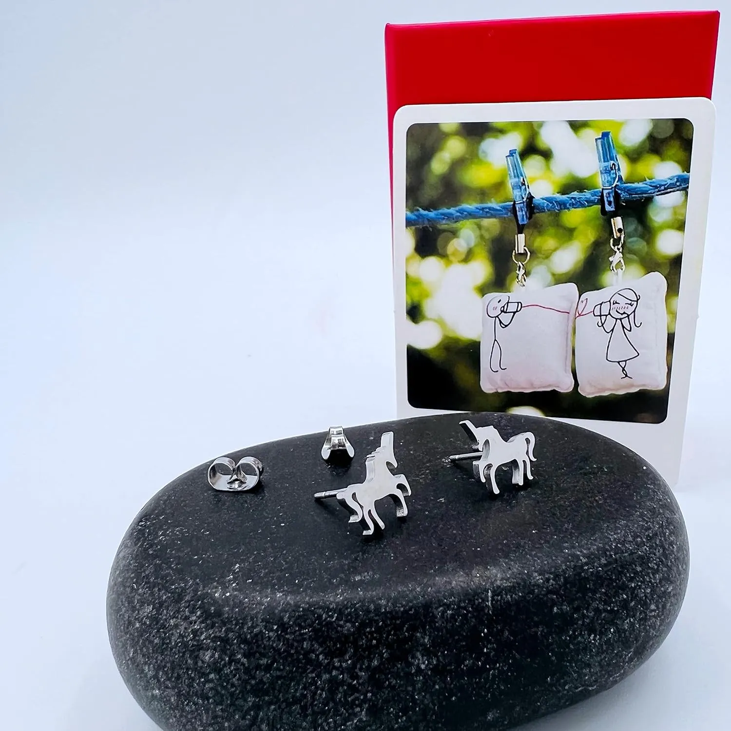 Wolf Earrings for Women - Dragon Jewelry - Dino Jewelry - Duck, Penguin, Flamingo, Dog, Giraffe, Fox