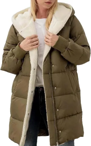Womens 2024 Winter Fashion Clothes Puffer Jacket Lightweight Winter Coat Quilted Puffer Parka Coat Womens Winter
