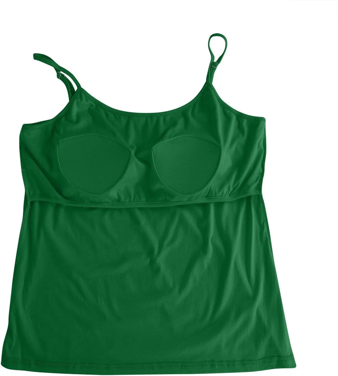 Womens Built in Padded Bra Camisoles Plus Size Spaghetti Strap Tank Tops Summer Workout Crop Top Sexy Slim Cami