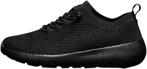 Womens Mesh Sneakers Lace Up Lightweight Breathable Cushion Sneaker Sports Workout Gym Shoes for Running with Arch Support
