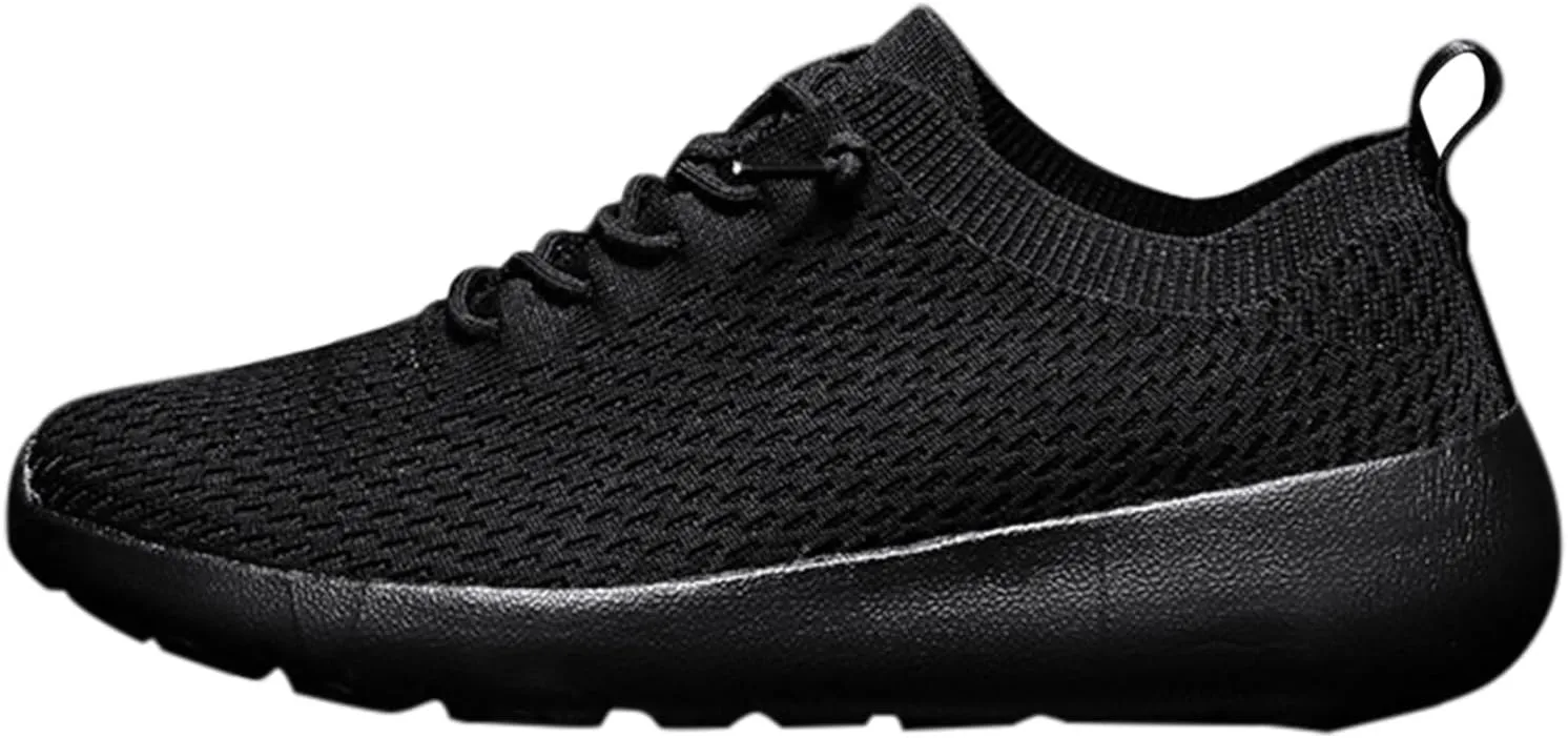 Womens Mesh Sneakers Lace Up Lightweight Breathable Cushion Sneaker Sports Workout Gym Shoes for Running with Arch Support
