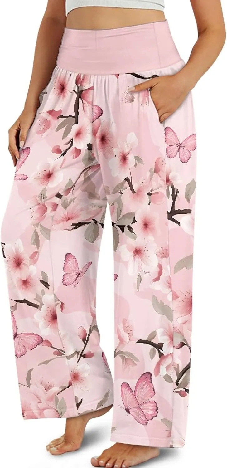 Women's Wide Leg Pants Loose Fit Wide Leg Pants Women Soft Palazzo Pants for Women