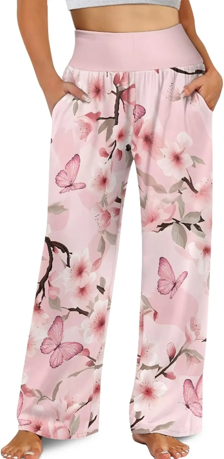 Women's Wide Leg Pants Loose Fit Wide Leg Pants Women Soft Palazzo Pants for Women