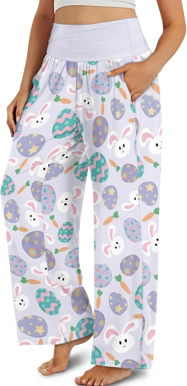 Women's Wide Leg Pants Loose Fit Wide Leg Pants Women Soft Palazzo Pants for Women